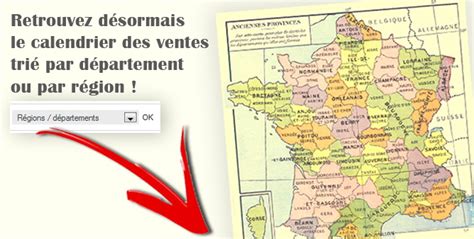 Calendrier des ventes aux enchères passées .